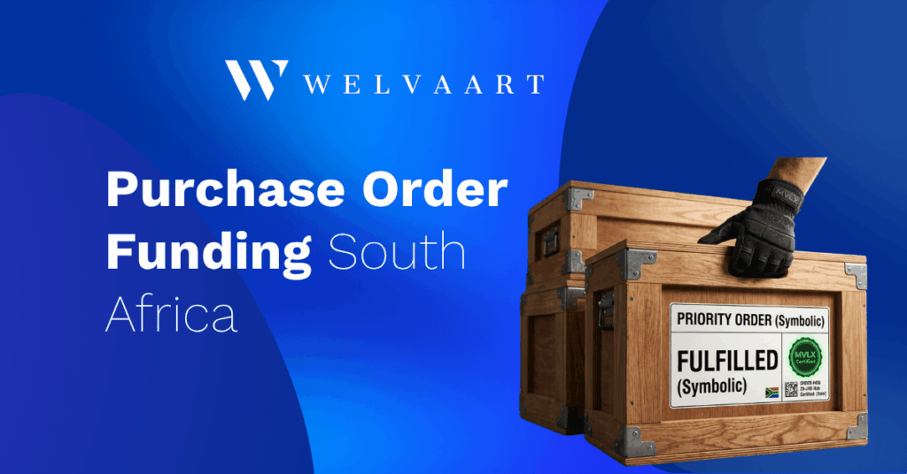 Purchase order funding for South African SME contract fulfillment and shipping